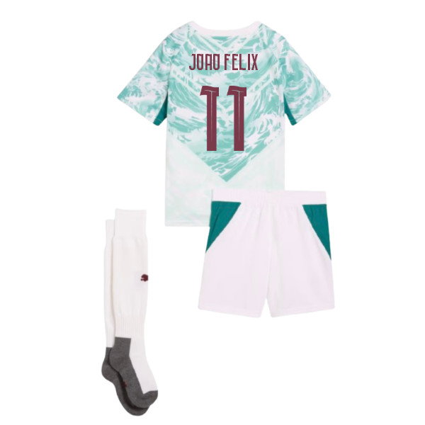 2026-2027 Portugal Away Mini Kit (Joao Felix 11)-SoccerKits Hub | Buy Soccer Jerseys Online